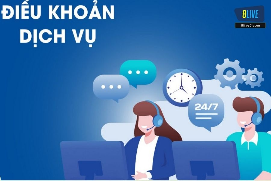 Tìm kiếm và tham khảo điều khoản trên trang web 8live